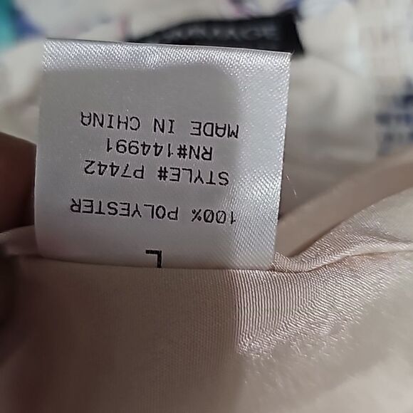 Hommage Los Angeles Wide Leg Floral Flowy Palazzo Pants Size Large - Picture 8 of 8